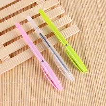 Гелевая оболочка для ручки пустая бочка Защита окружающей среды прозрачная Конфета-цветная ручка заправки Disappea