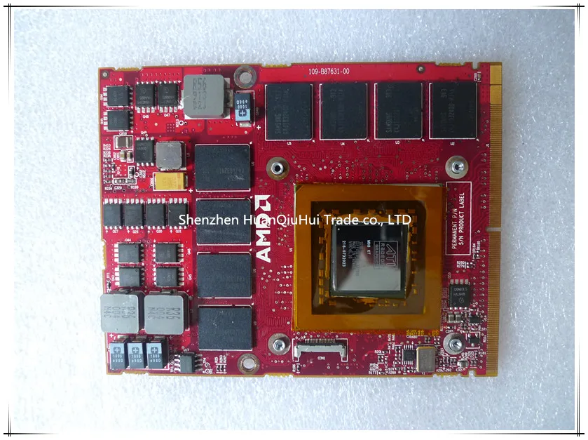 

Original 0G51FX 4XRDT 04XRDT FOR Alienware M17x M15X R1 R2 Radeon HD4870M 4870M 1GB vga Card fully tested