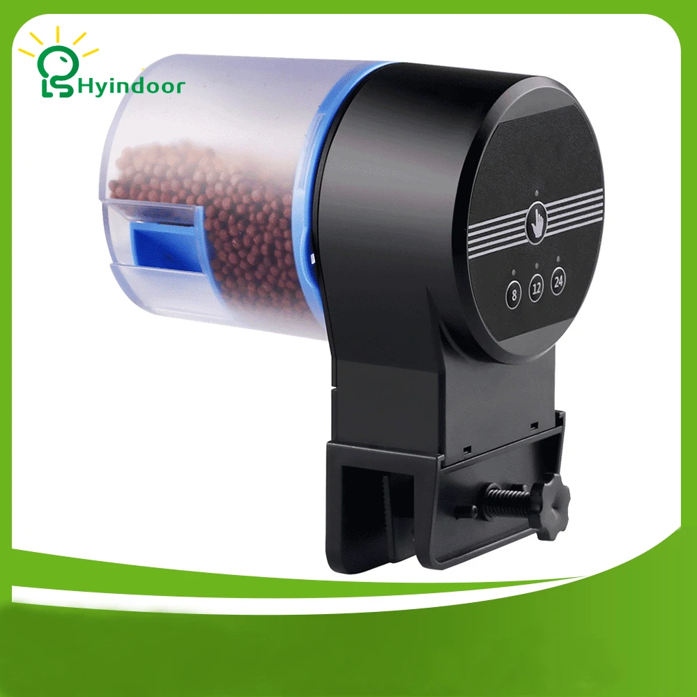 Automatic Electrical Fish Tank Feeder Food Timer Aquarium Accessories Pet Feeding Pool AC / DC 50g/100g | Дом и сад