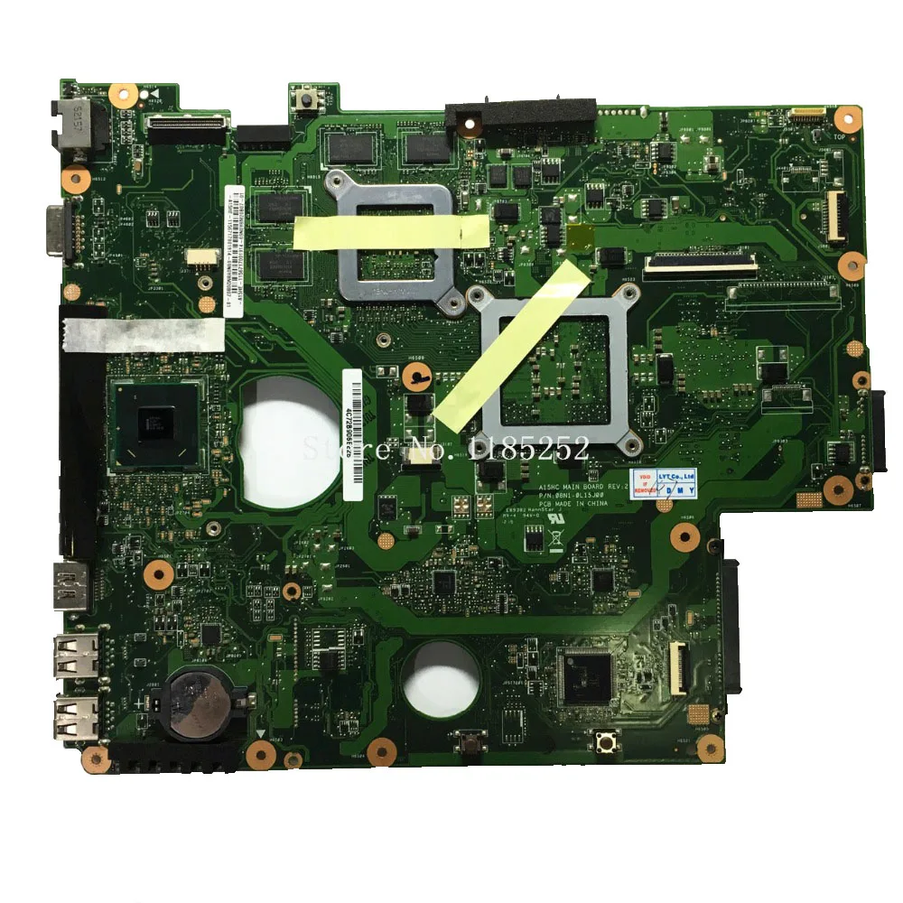 ل ASUS A15HC اللوحة المحمول REV: 2.0 REV: 2.1 اللوحة 100% اختبارها عمل جيدة