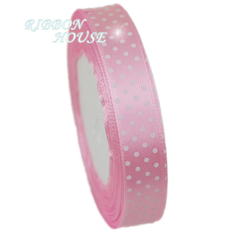 25 ярдов/рулон декоративная лента в горошек 5/8 дюйма|ribbon wrap|ribbon buyerribbon cutter |