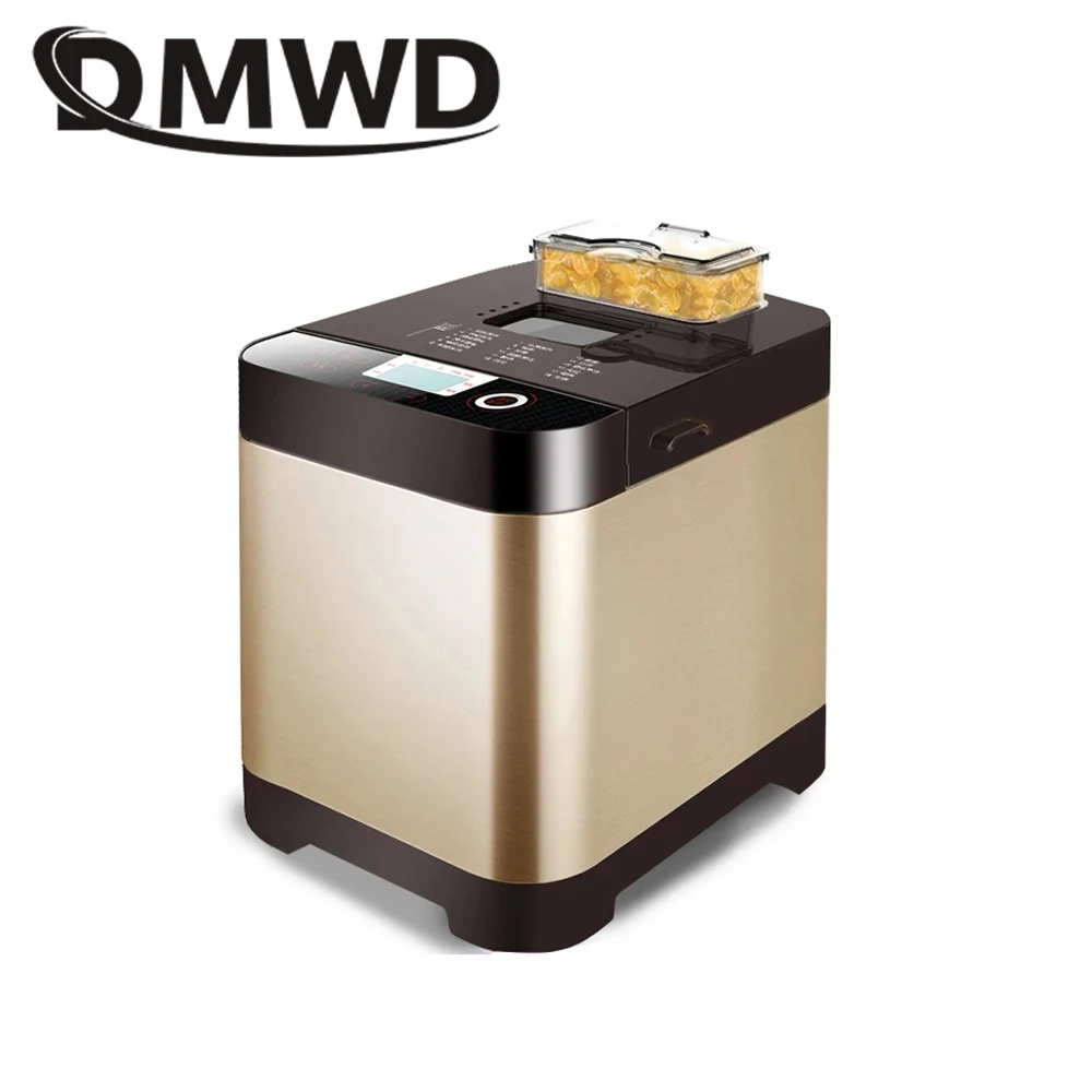 DMWD Automatic Electric Bread Maker Toaster Multifunction Breadmaker