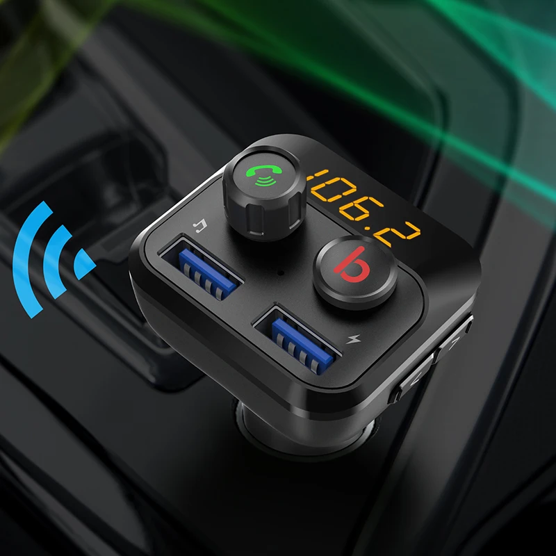 Автомобильный MP3-плеер CDEN 5,0 Bluetooth fm-передатчик USB Автомобильное зарядное устройство u-диск без потерь Музыкальный стерео эквалайзер звуковой эффект Bluetooth автомобильный комплект