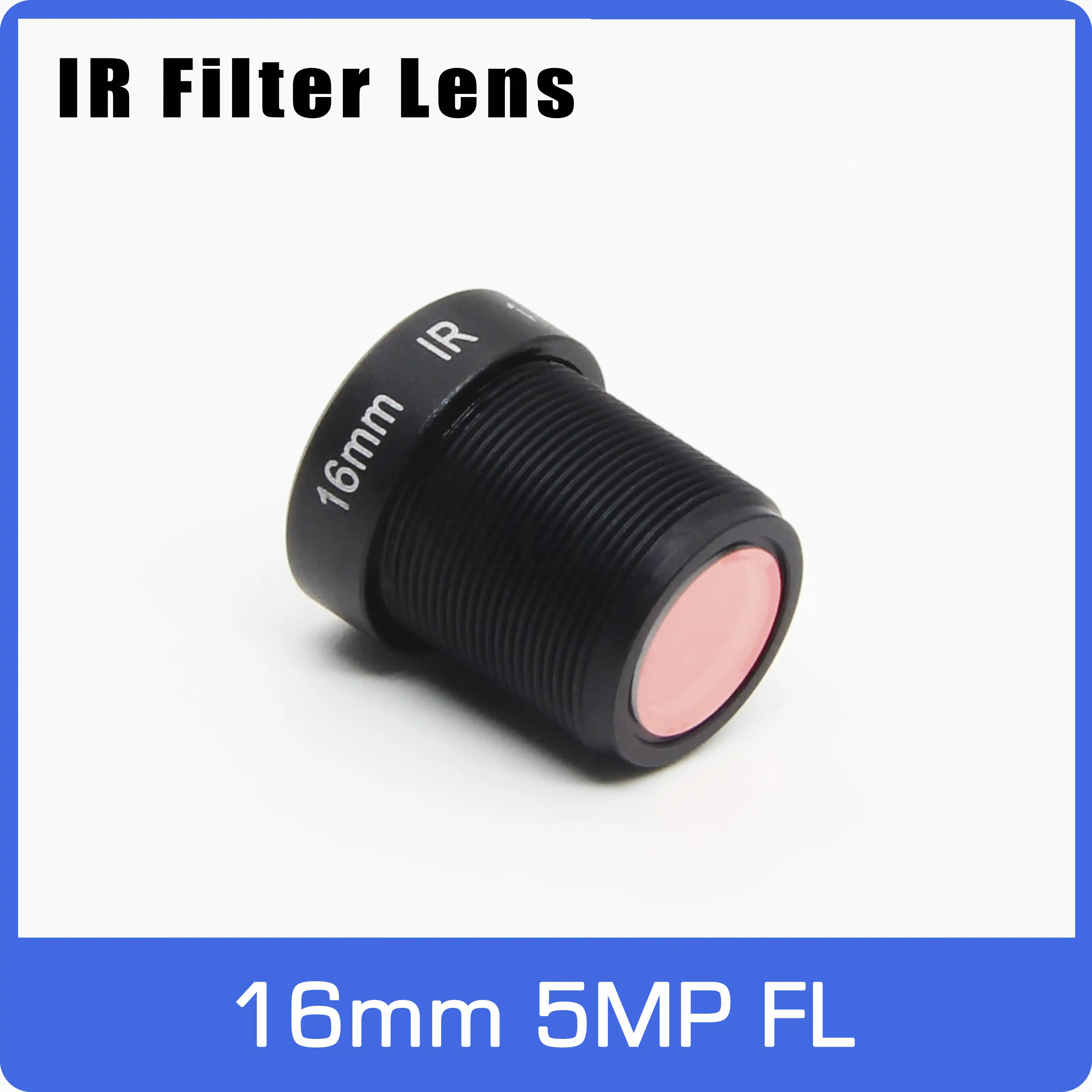 4K Lens With IR Filter 8Megapixel Fixed M12 1/2.5 inch 4mm For SONY