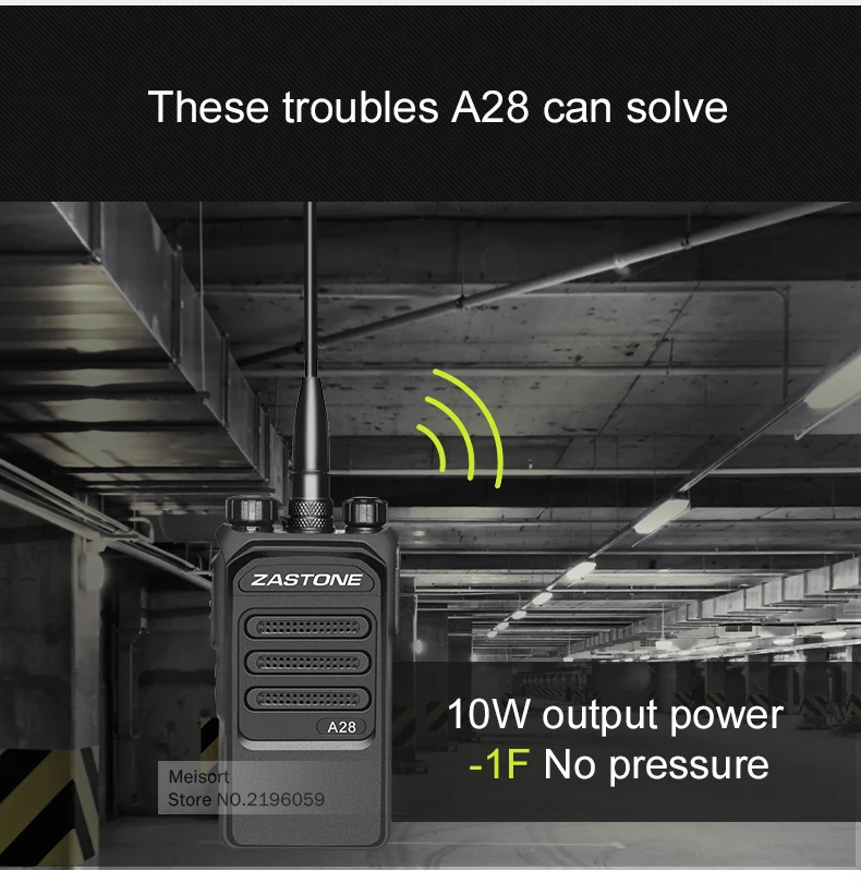 2 шт 10 Вт мощная портативная рация 10 км ZT-A28 UHF Ham радио Hf приемопередатчик радио коммуникатор портативная рация