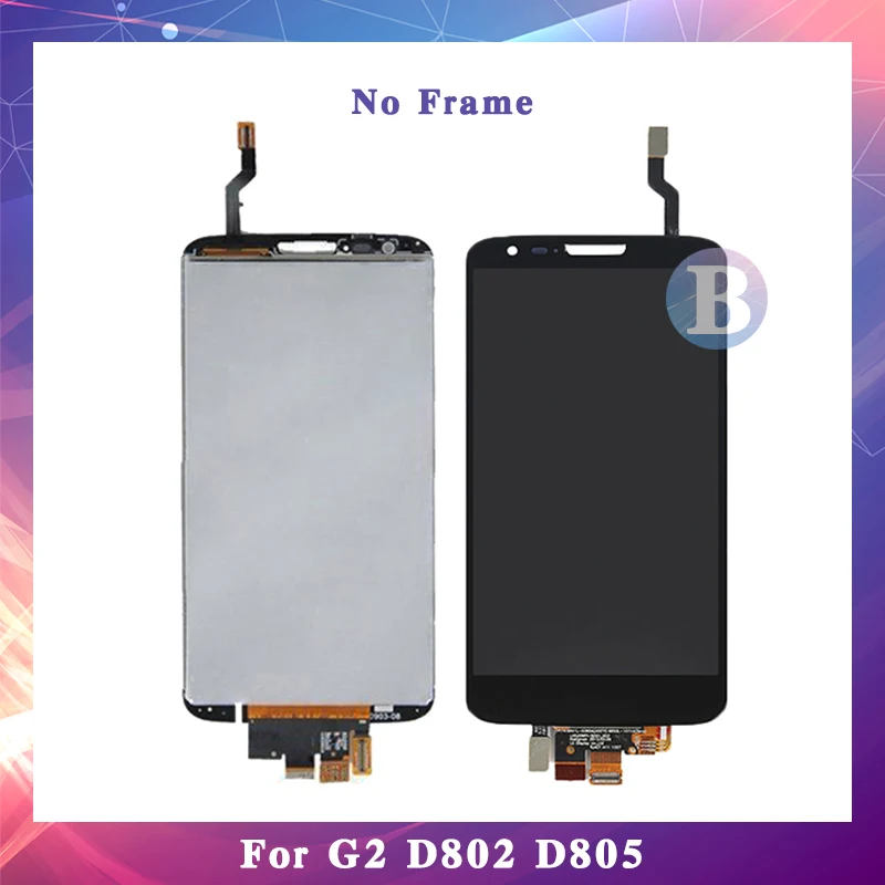 

5.2'' For LG G2 D802 D805 LCD Display Screen With Touch Screen Digitizer Assembly High Quality