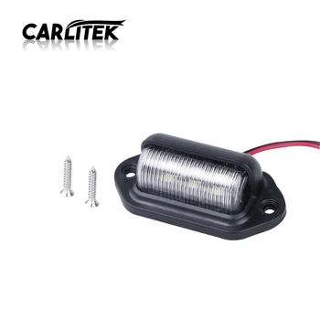 

CARLitek 12V 24V Car Led License Number Plate Light for Unviersal Cars Auto Trailers Truck Lorries Van Caravans Motorcycle