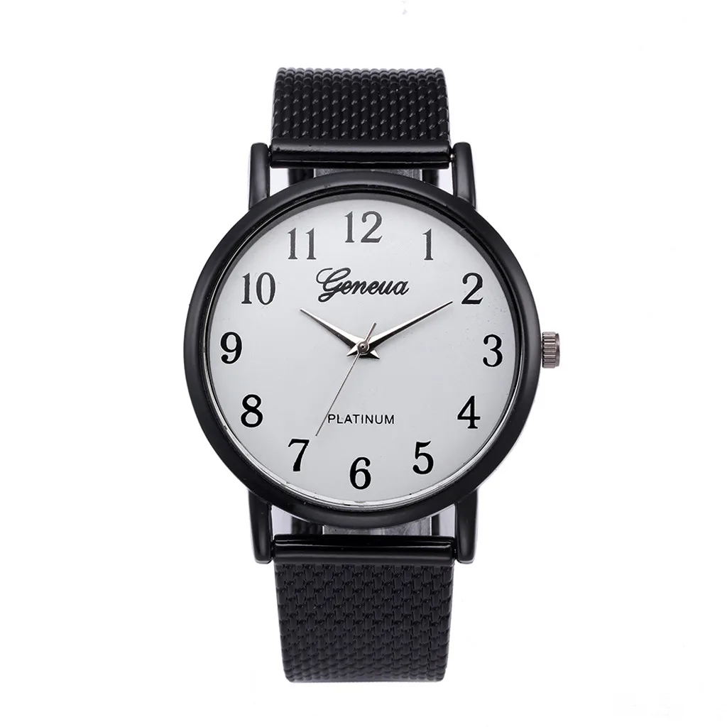 

Minimalism Women Watches Silicone Belt Quartz Wrist Watch Analog Number Ladies Casual Watch reloj mujer zegarek damski