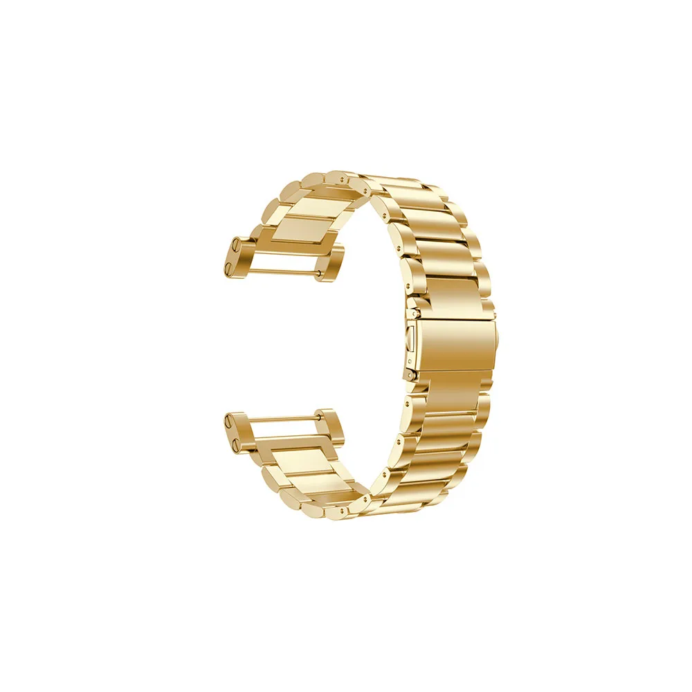 Нержавеющая сталь для ядра Suunto сменный ремешок для наручных часов наручных для ядра Suunto классические умные металлический браслет на запястье на ремешке - Цвет ремешка: Gold