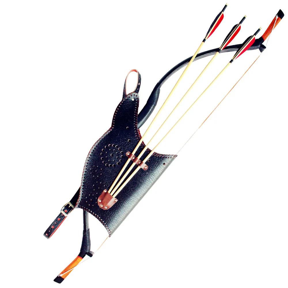 MAYARMS Mongolian Longbow archery Set Leather Quiver Chinese Longbow