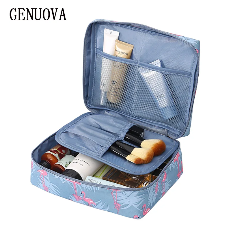 2019 جديد متعددة الوظائف السفر المنظم حقيبة المرأة المحمولة حقيبة سفر لمستحضرات التجميل الضروريات الجمال ماكياج غسل الزينة أكياس