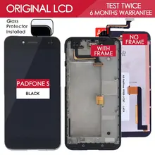 100% Tested Original 5 inch 1920×1080 Display For ASUS PadFone S PF500KL PF500 T00N LCD Touch screen with Frame Digitizer