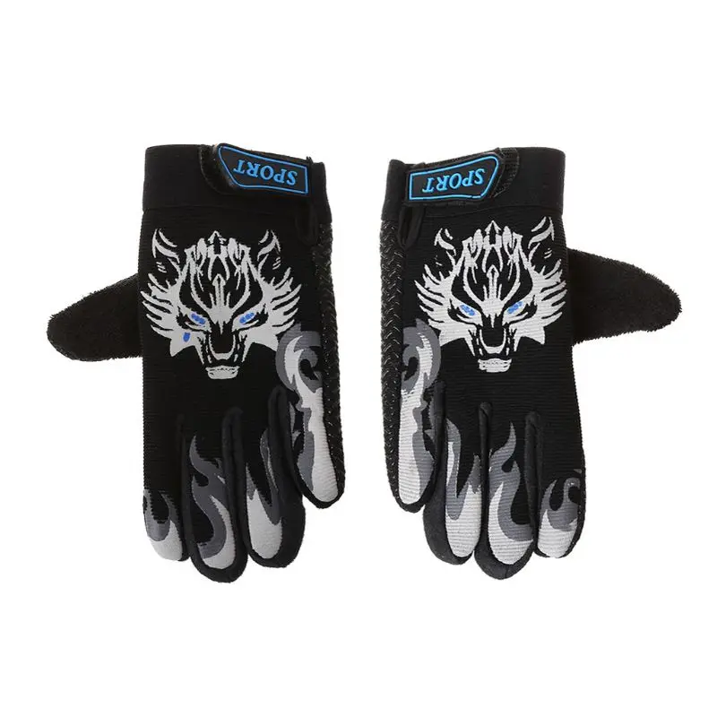 

Cycling Gloves Kids Children Full Finger Bicycle Warm Winter Soft Breathable Hiking Outdoor Sports Skating Non Slip MTB Bike