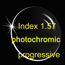 Progressive & дамские солнечные очки с поляризованными линзами Index 1,57 Anti-Reflective и Anti-Scratch/рецептурные линзы/multi-фокус Photogray