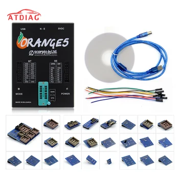 

OEM Orange5 Programmer Device With orange5 adapter Packet Hardware + Enhanced Function Software orange 5 programmer free ship