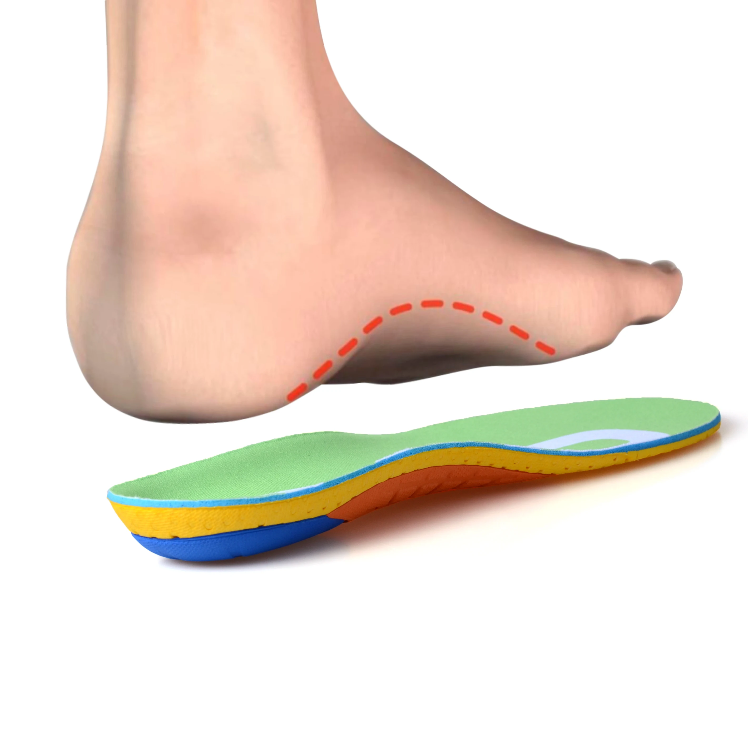 TOPSOLE plantar fasciitis плоские ноги спортивные стельки для ухода за ногами ортопедические арочные подушечки увеличенные беговые амортизационные стельки 109