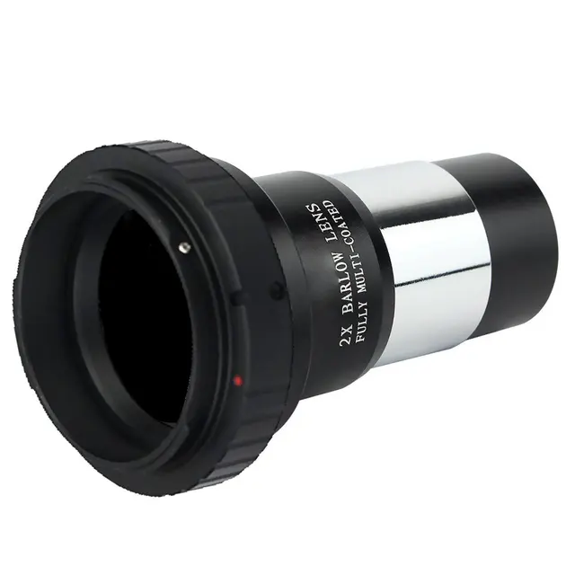 Telescope SLR Camera Nikon T Ring and 2X Fully Coated Barlow Lens