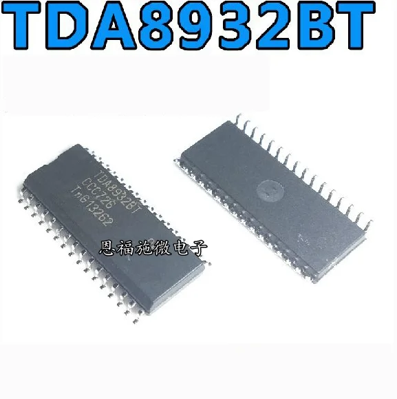 

TDA8932BT (TDA8932T) SOP-32 Class D stereo amplifier chip