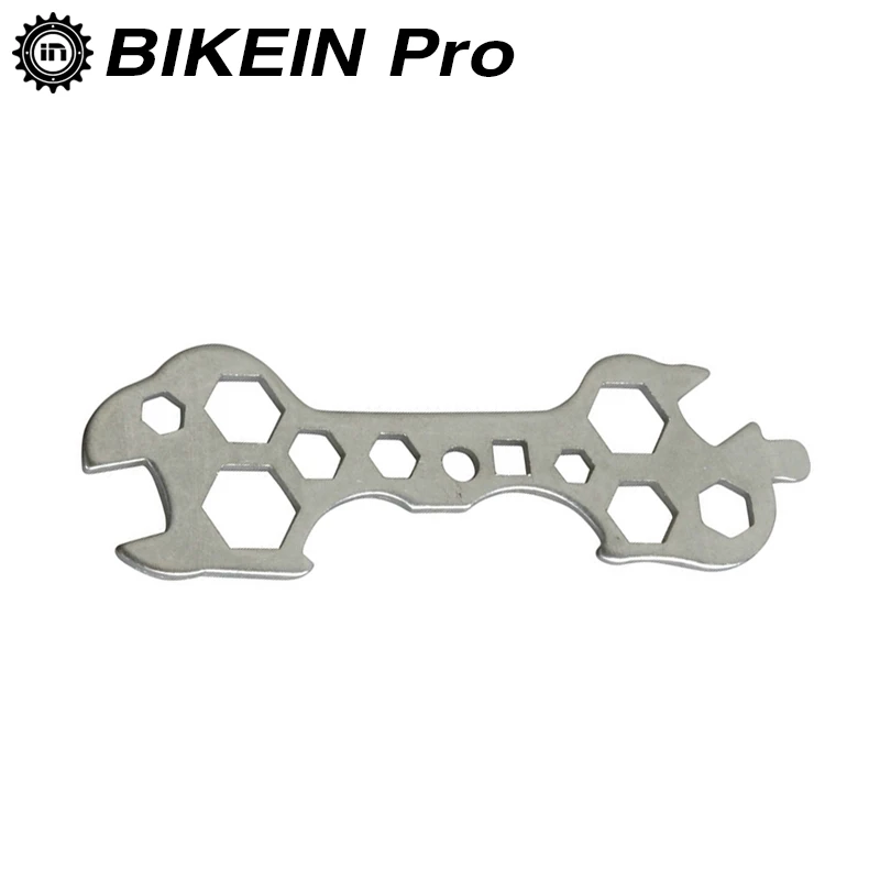 

BIKEIN 12 In 1 Bicycle Repair Tools Multi Function Opening Wrench Hex Key Tools 5-17mm Hexagonal Quadrilateral Wrench For Bike
