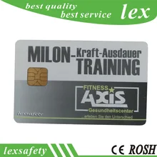 Cr80 Размер iso7816 печать at24c64 ПВХ смарт-карта с чипом IC для медицинского страхования, карточки