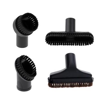 

4pcs Universal Vacuum Cleaner Brush Heads Replacement Black 32mm/1.25''