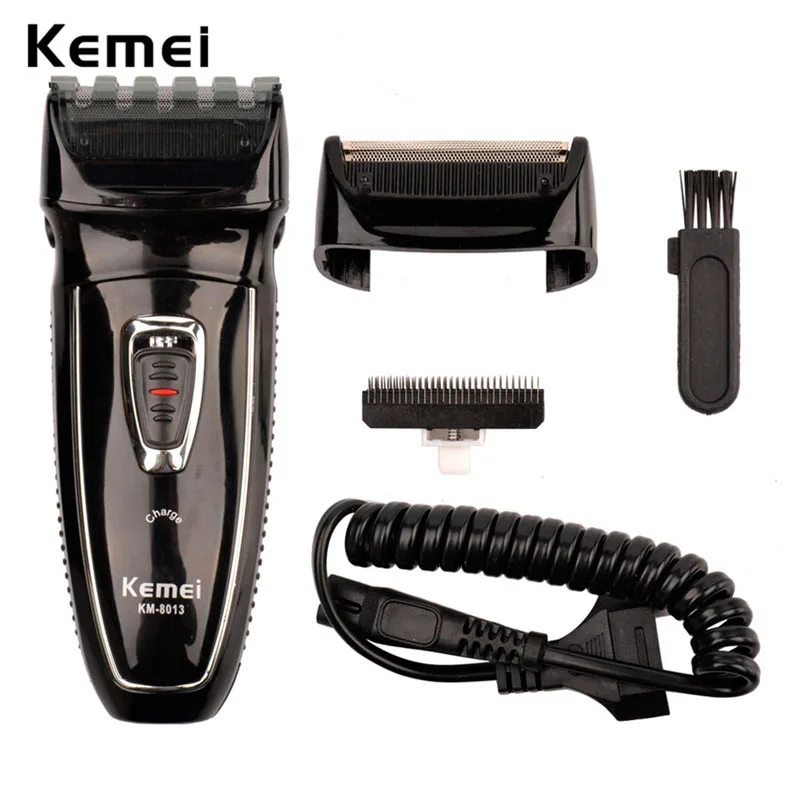 

Kemei Dual-head Electric Shavers For Men Rechargeable Electric Razor Hair Clipper 100-240V Men Shaver Steel Blade Shave Machine