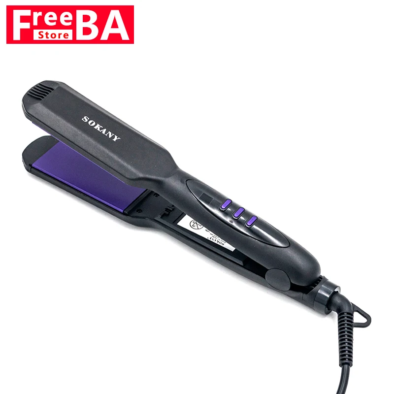 

Professional Hair Straightener Tourmaline Ceramic Straightening Iron Curling Irons Styling Waves Tools Hair Straightener Irons