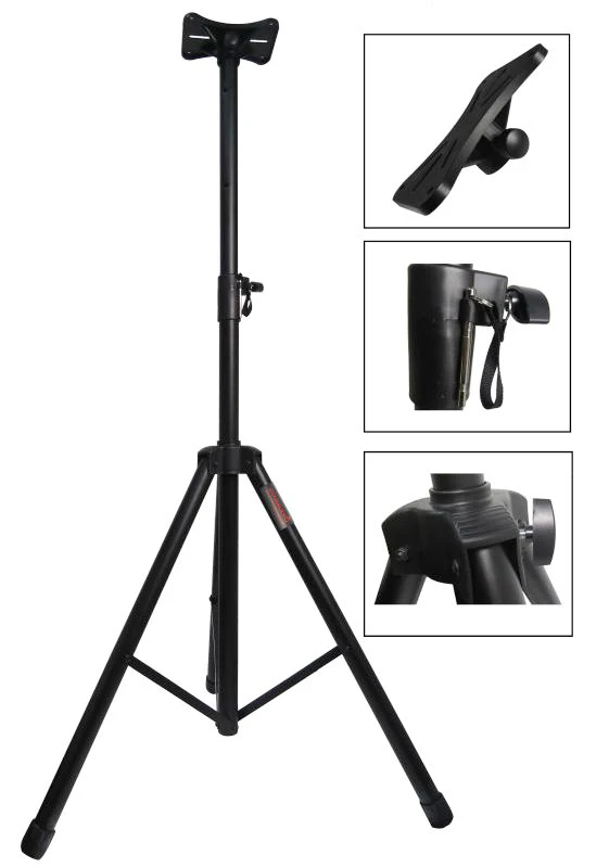DJ PA Speaker Stands & Carrying Case Black SSS-018 (12)