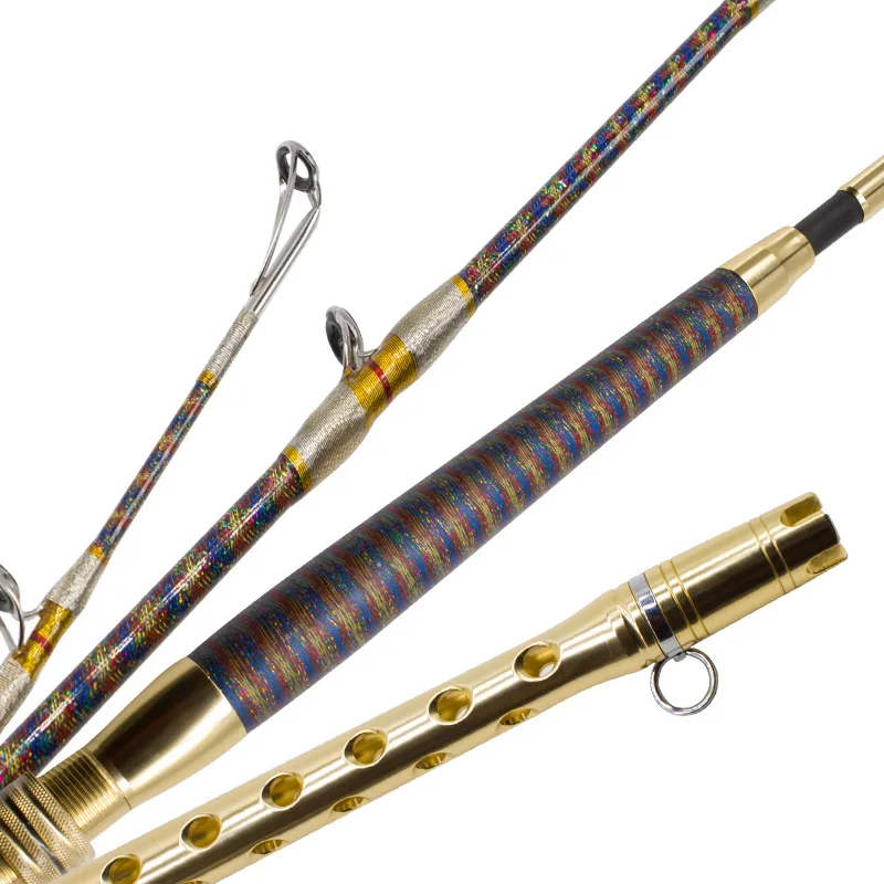 2018 top deep sea boat fishing rod 1.8m 2.05m heavy lure