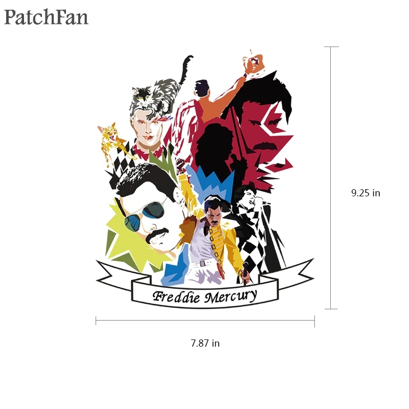 Patchfan гладильная переводы нашивки тепла Пресс наклейки для семьи патч аппликация
