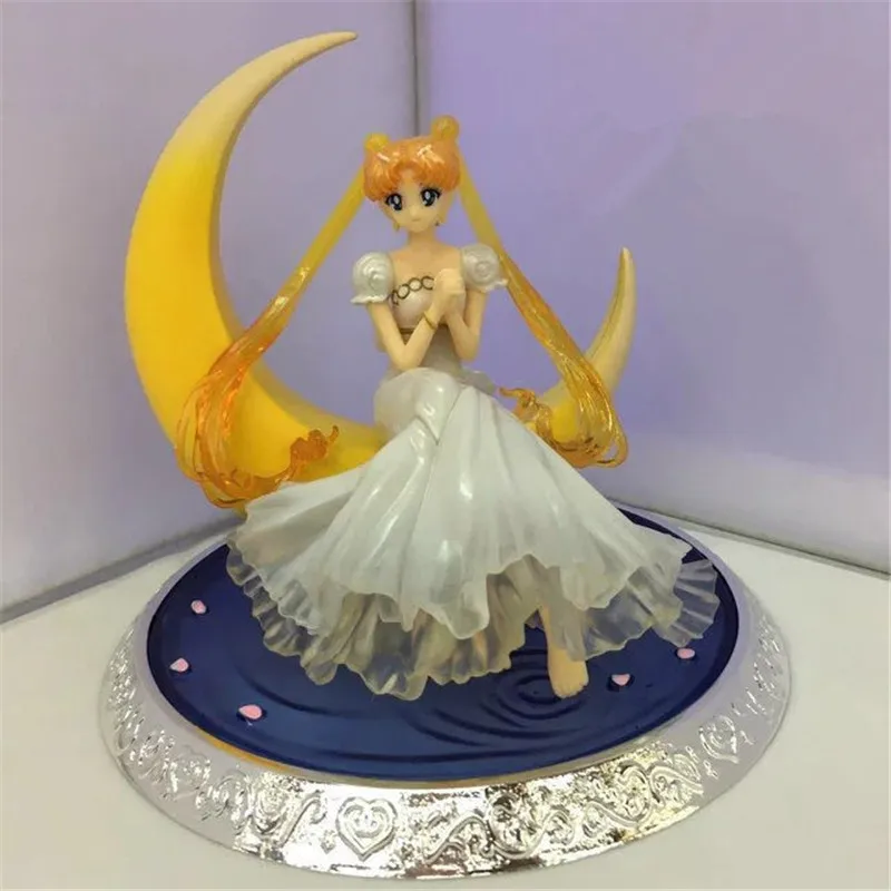 Сейлор Мун Figuarts нулевой Tsukino Усаги Принцесса Серенити аниме Рисунок ПВХ фигурку Коллекционная модель детские игрушки