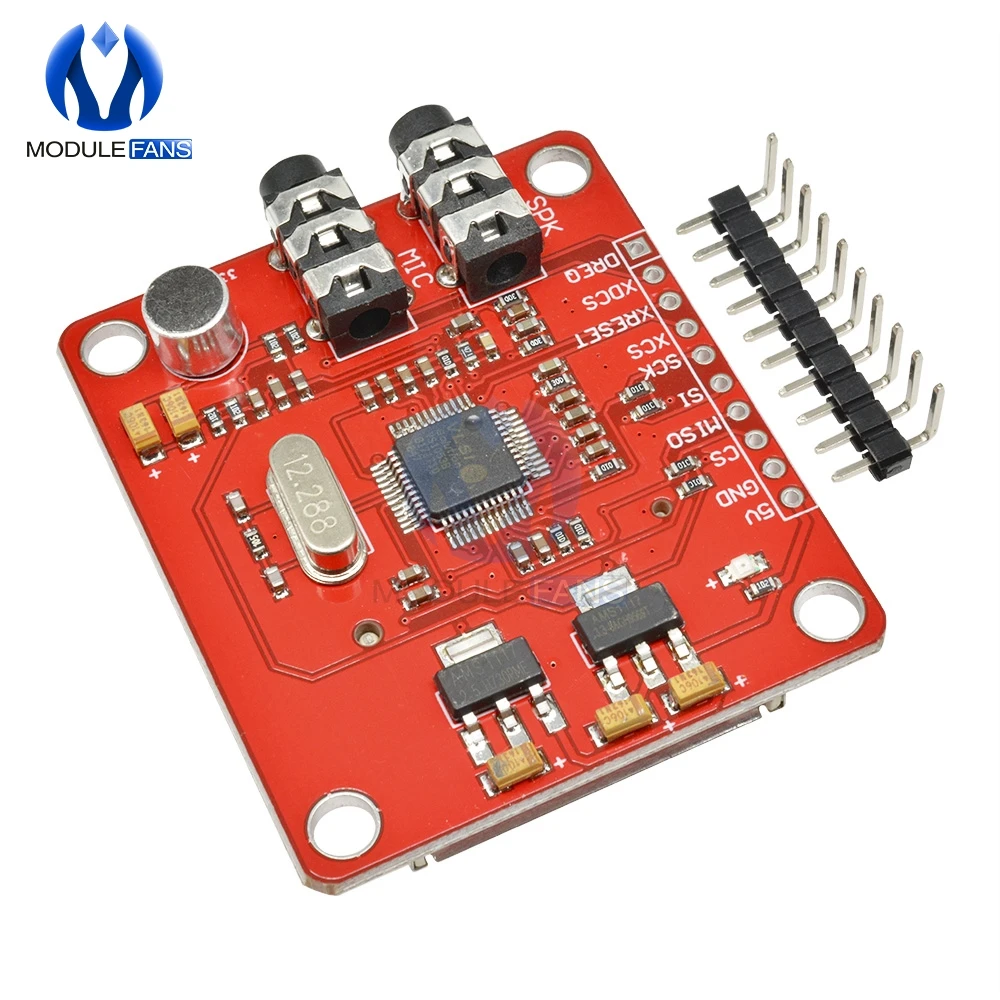 VS1053 VS1053B модуль MP3 для Arduino UNO коммутационная плата со слотом SD карты Ogg Запись в