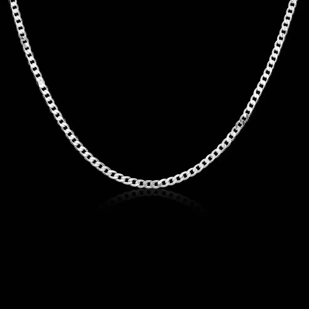 Подвески с серебряным покрытием 4 мм 16 '' 30'' 100% ручная работа SMTN132|perfume women|silver
