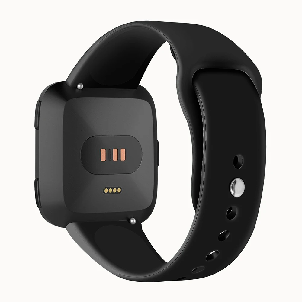 Hangrui Мягкие силиконовые умные часы ремешок для Fitbit Versa ремешок обратный Спортивный Браслет для Fitbit Versa Lite браслет на запястье