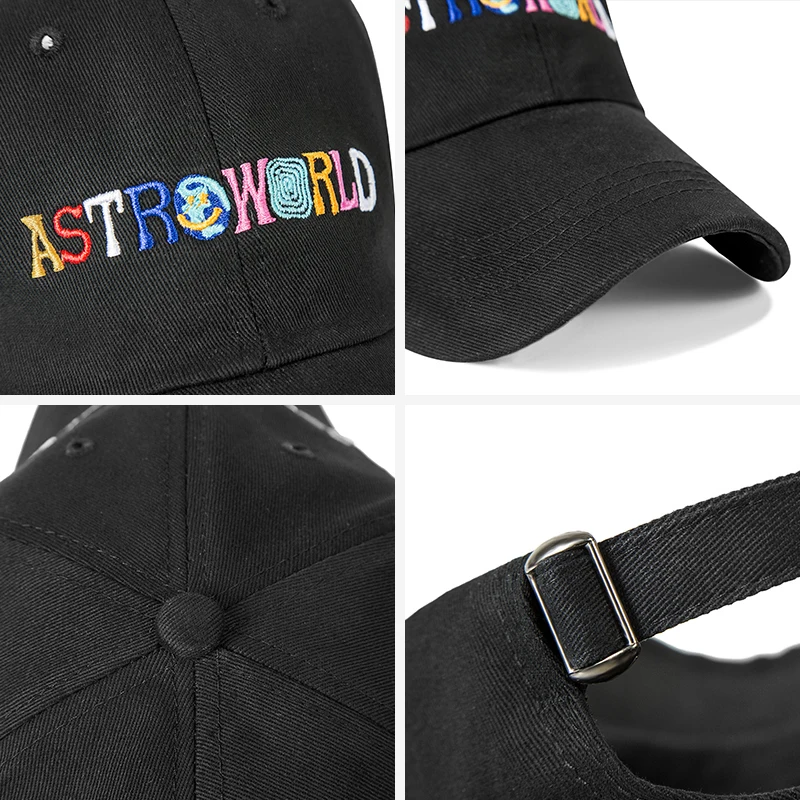 TRUENJOY, бейсболка для женщин и мужчин, хлопок, высокое качество, вышивка, ASTROWORLD, Snapback, Hap, хип-хоп, унисекс