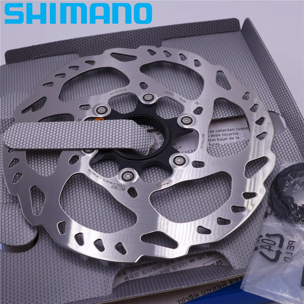 SHIMANO SLX 105 Series SM RT70 дисковый тормозной Центральный замок ротора Ice Tech 140 мм 160 180 203