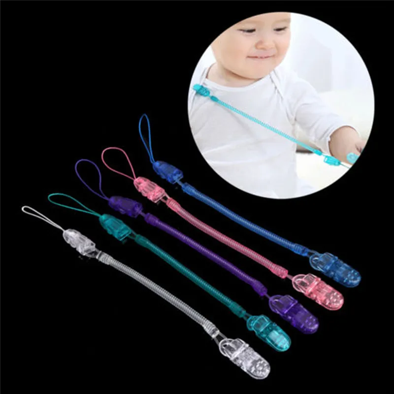 

2 PCS Baby Pacifier Clip Chain Dummy Clip Nipple Leashes For Nipples Chupetas Para Bebe Children Pacifier Clips Holder Strap