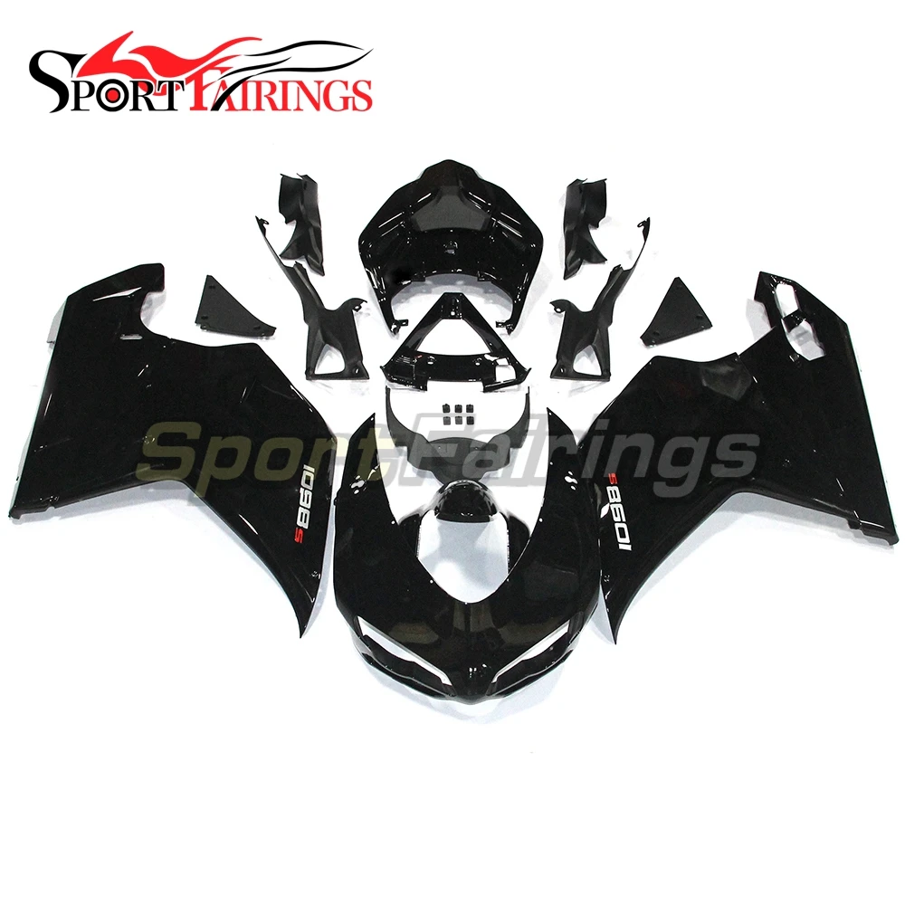 

Motorcycle Gloss Balck Injection ABS Full Fairing Kit For Ducati 1098 848 1198 07-12 Year 2007 2008 2009 2010 2011 2012 Cowlings