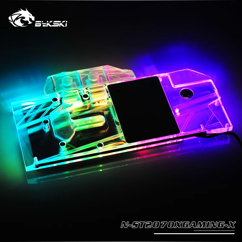 Bykski N ST2070XGAMING X ZOTAI RTX 2070 8 Гб игровая полноразмерная видеокарта блок водяного
