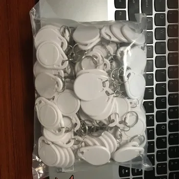 

500pcs RFID key fobs 13.56MHz proximity NFC tags 215 Nfc TAG215 keyfob tag for all nfc products
