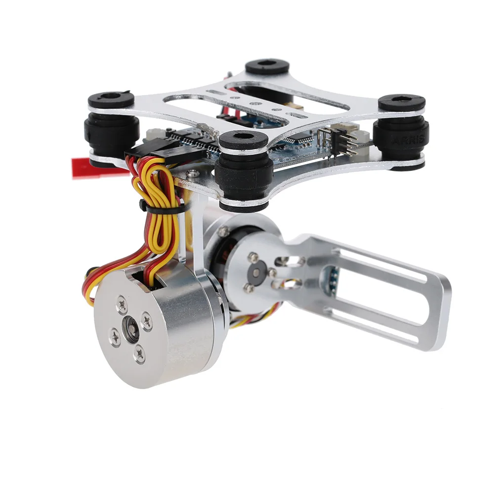 CNC FPV Quadcopter BGC 2 Axis Brushless Gimbal With Controller For GoPro 3 Camera DJI Phantom 1 2 Walkera X350 Pro
