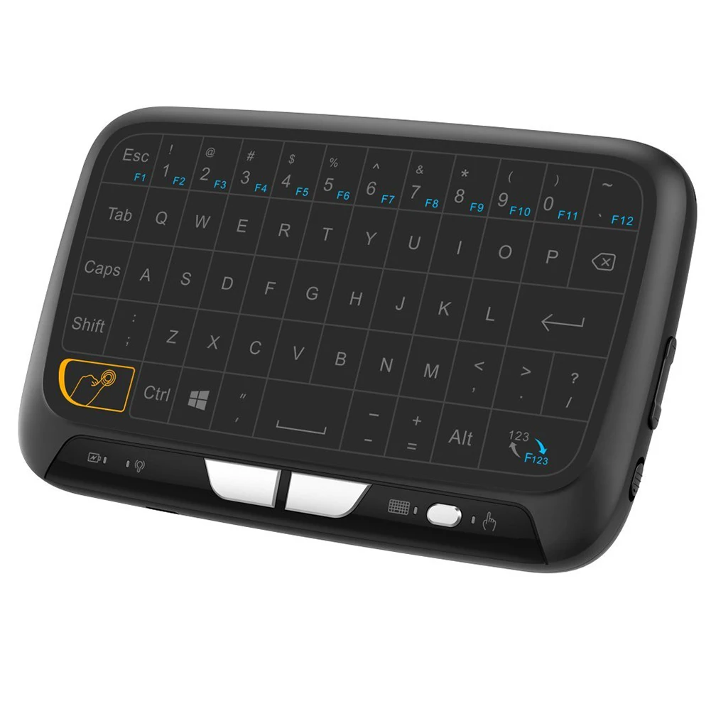 Touchpad Mini Keyboard Mouse Remote Combos 2.4GHz Wireless Full Screen Extra Large Touch Zone