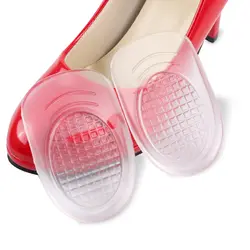 Силиконовые Стельки колодки для стельки для обуви супинаторы демпфирования подошвенный стельки при фасците Для женщин