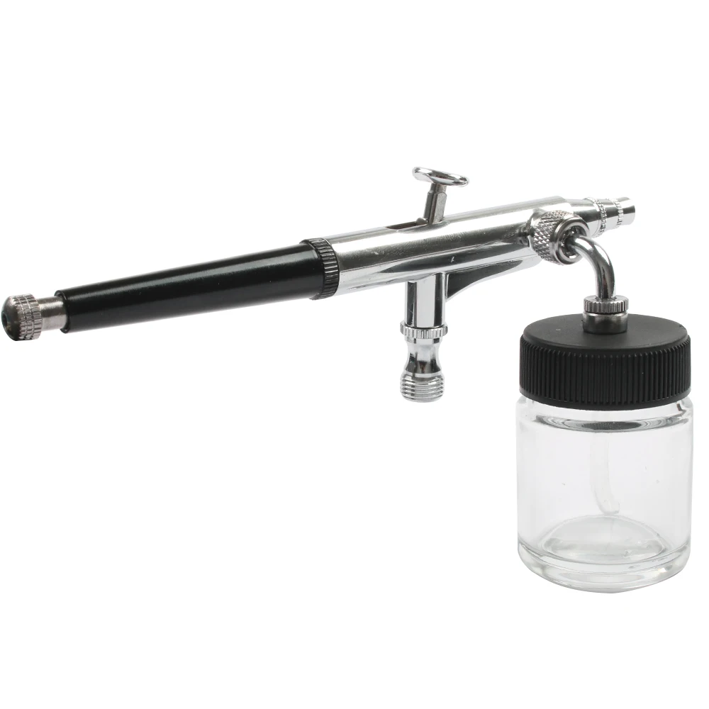 dupla ação airbrush compressor de ar kit
