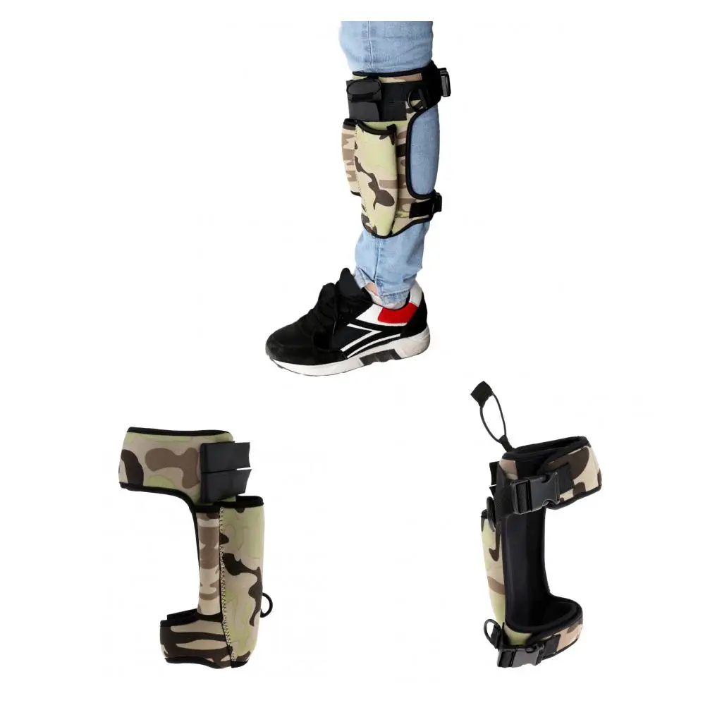 Perfeclan Camouflage Tech Dive Handy Tools Sheath Holder Diving Accessories Scuba Gear Leg Wrap