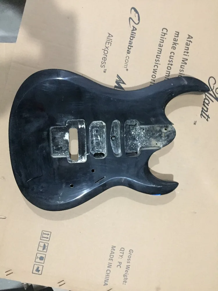 

DIY Electric guitar / DIY Electric guitar Body of Afanti music (ADK-600)