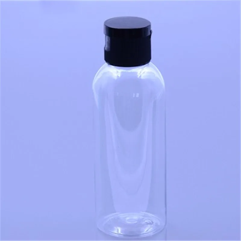 

Free shipping New style 10ps High Quality, Empty,plastic bottle,body wash Travel,80ml lotion refillable bottle with flip cap