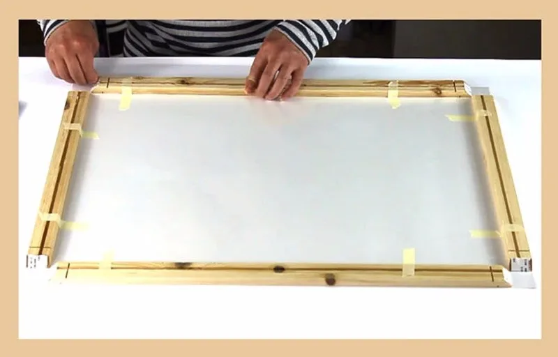 Easy DIY Wood Frame for Canvas Prints