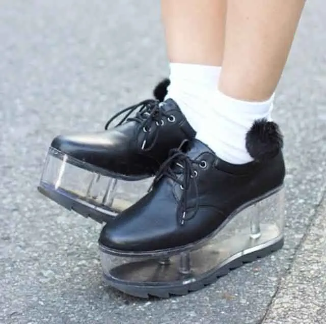 LTTL PVC Transparent Gladiator Sandals Women Platform Jelly Shoes Flats