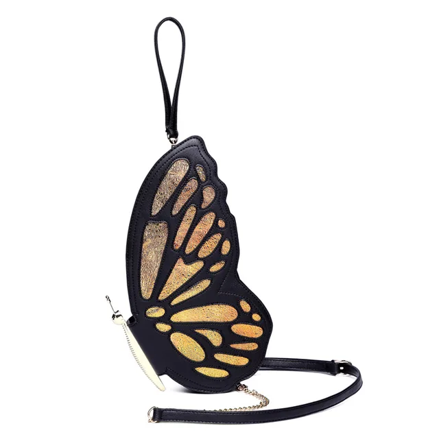 Femal Luxury Unique Design Butterfly Shape Shoulder Bag Good Quality